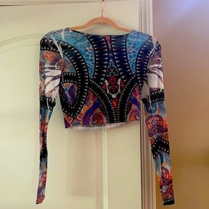 Beautiful Tribal Crop Top